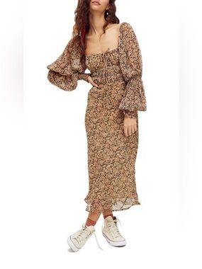 Free People Aglow Midi Dress